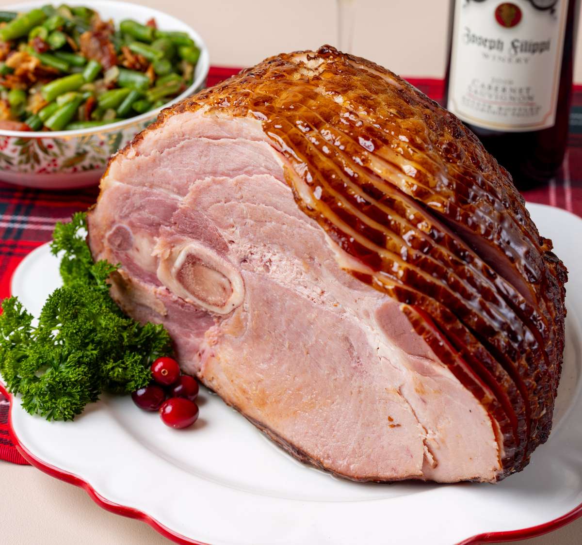 Holiday Spiral Ham – The Finished Dish