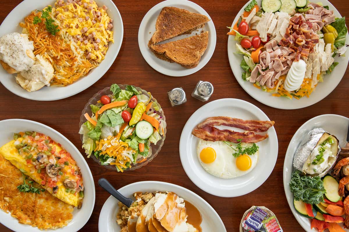 An assortment of Corky's Kitchen and Bakery food