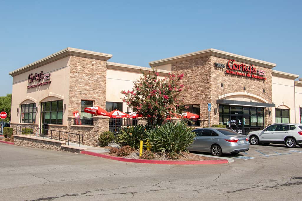 Locations Corky's Kitchen and Bakery American Restaurant in CA