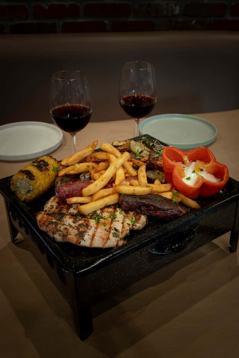 parrilla, meat, beef