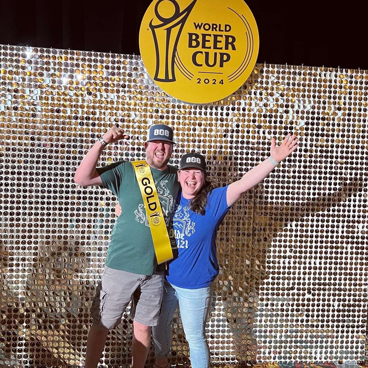 Old 121 World Beer Cup gold medal in 2024
