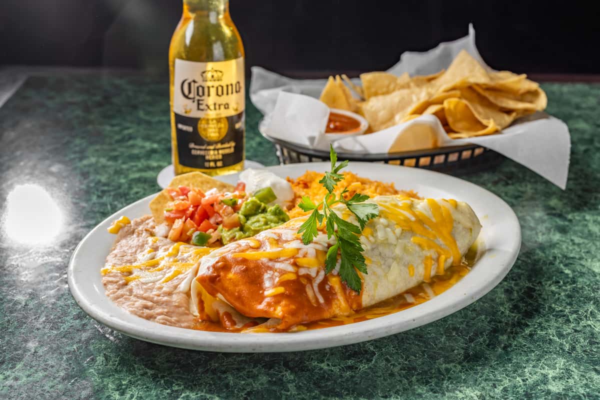 Wet Chicken Burrito