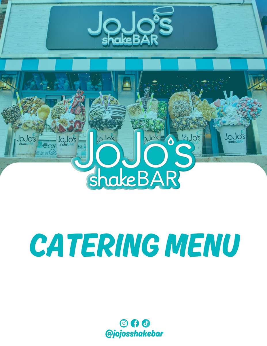 2026 CATERING MENU