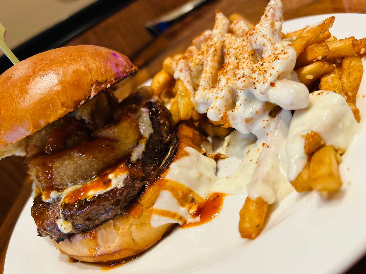 Baby Blue Burger