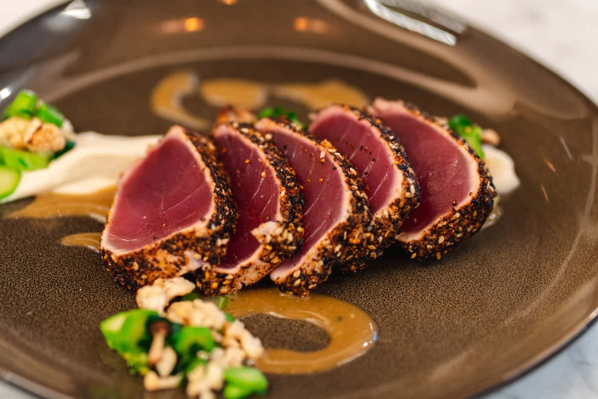 Seared tuna