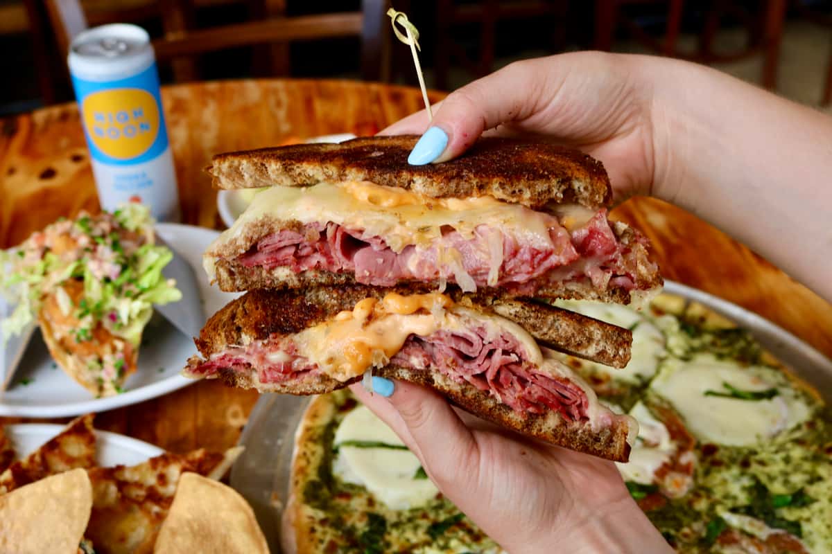 reuben close up