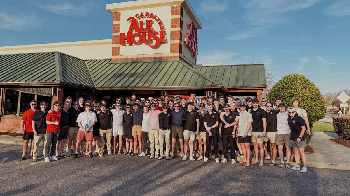 Group of students at Carolina Ale House