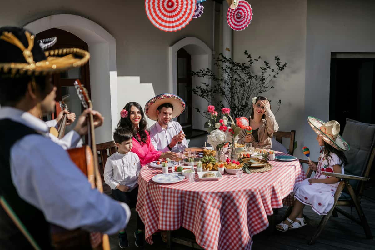 Mexican food party