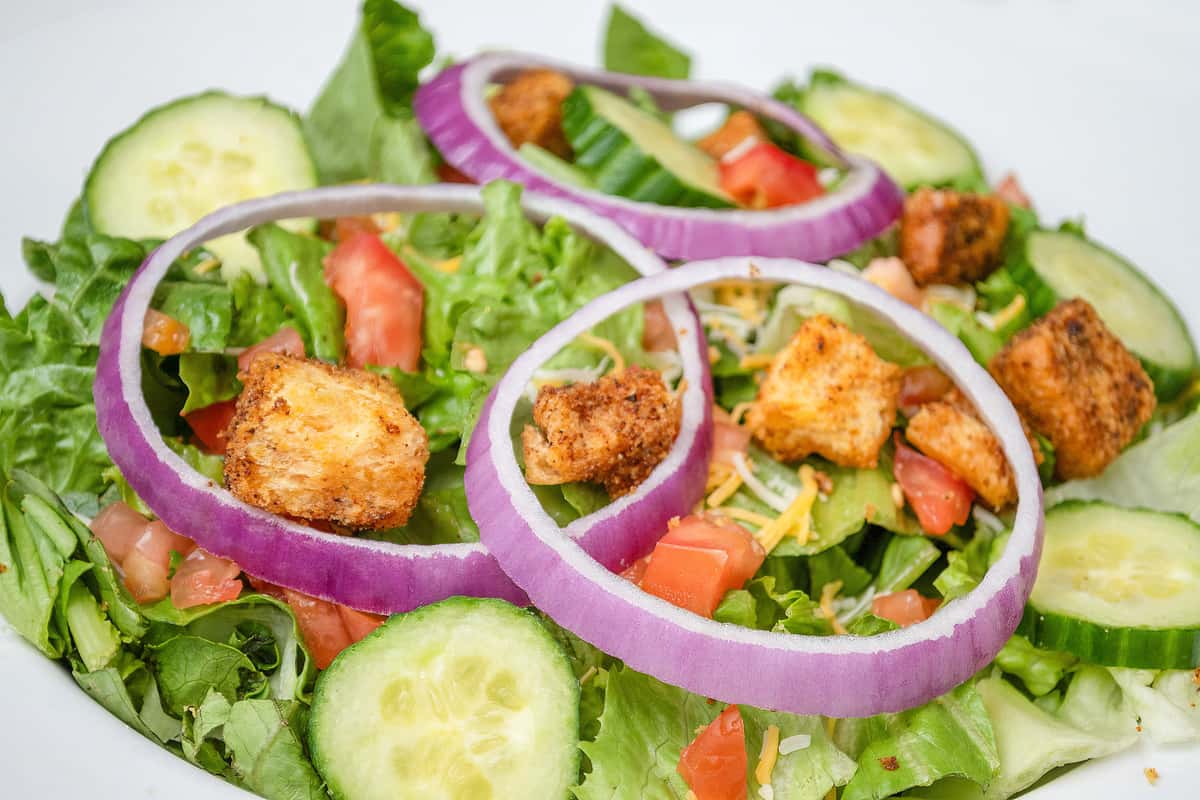 Close up of House Salad