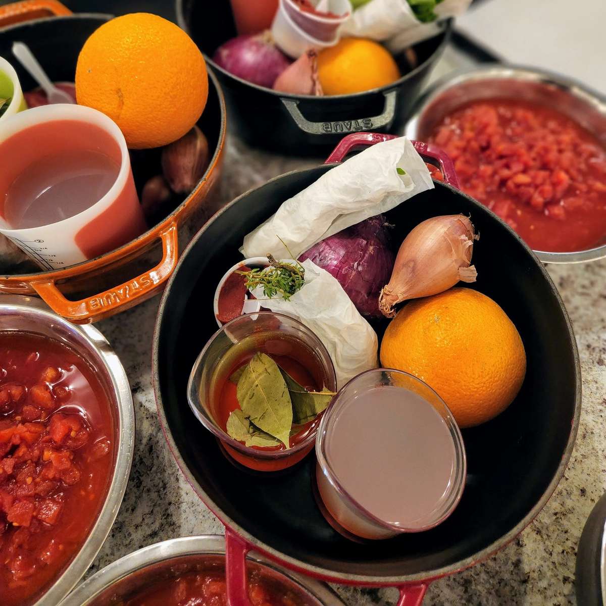 Spices and ingredients