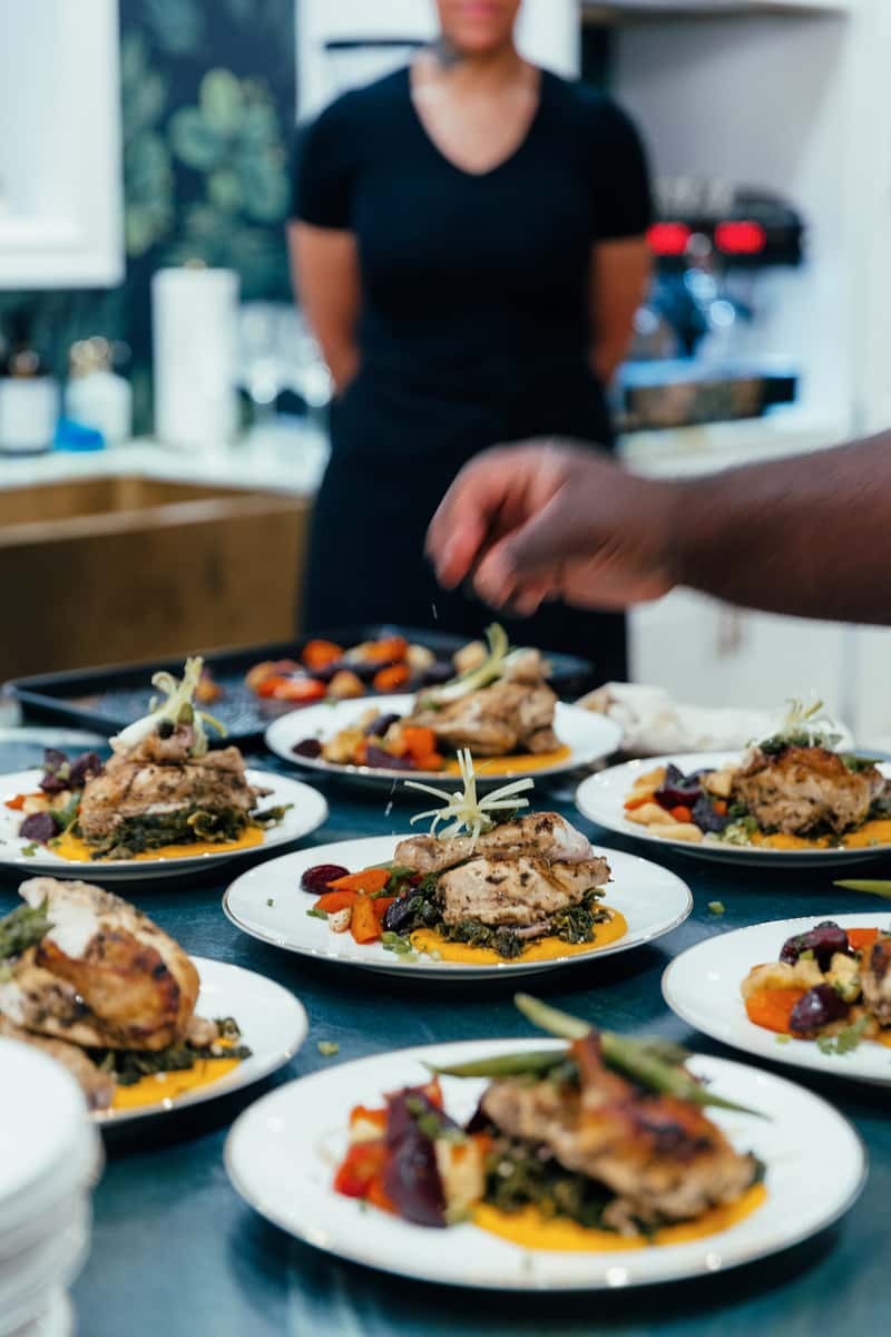 catering dishes