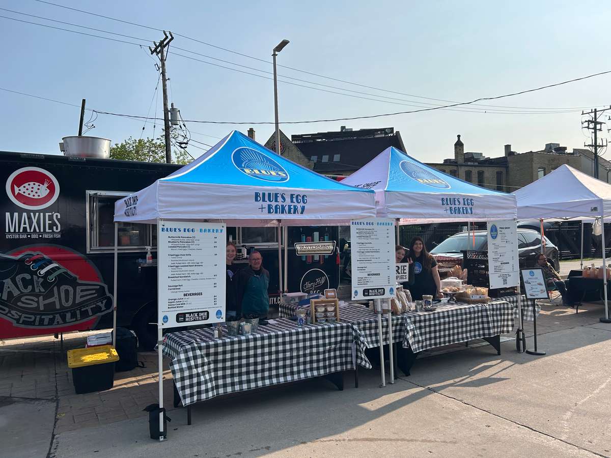Farmers Market booth - Milwaukee Events