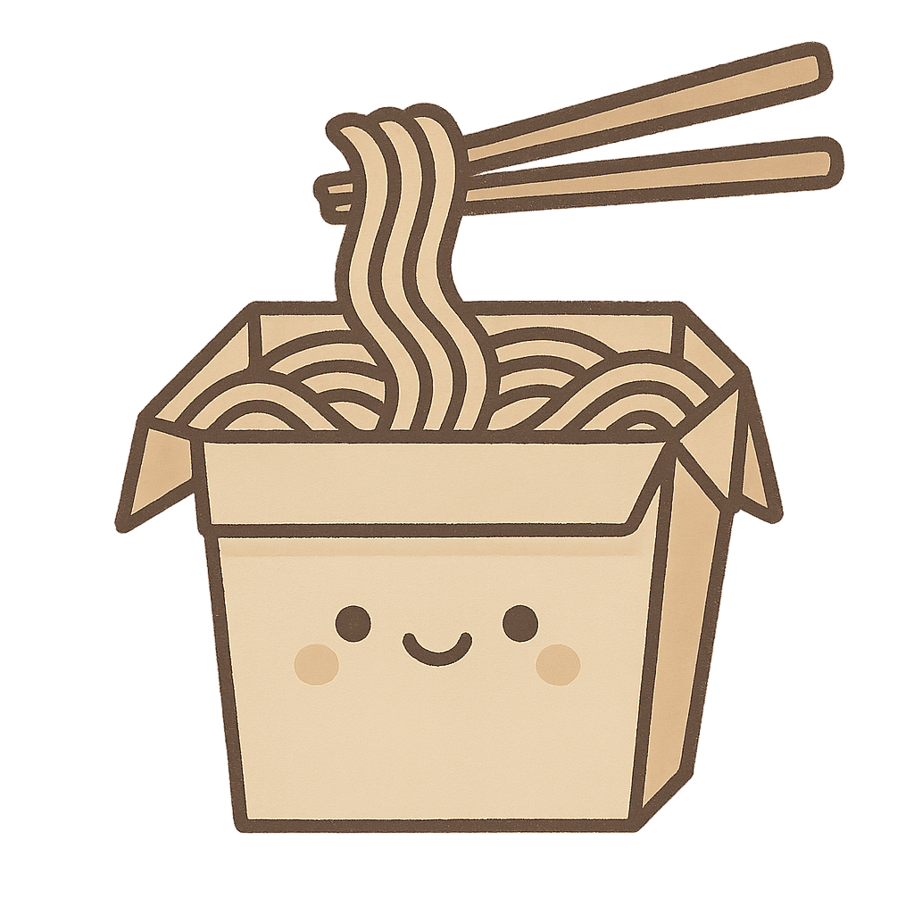Box of noodles