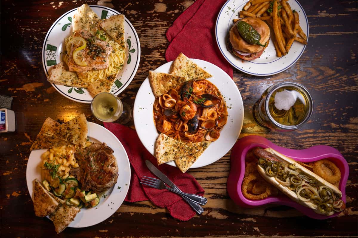 plates of food