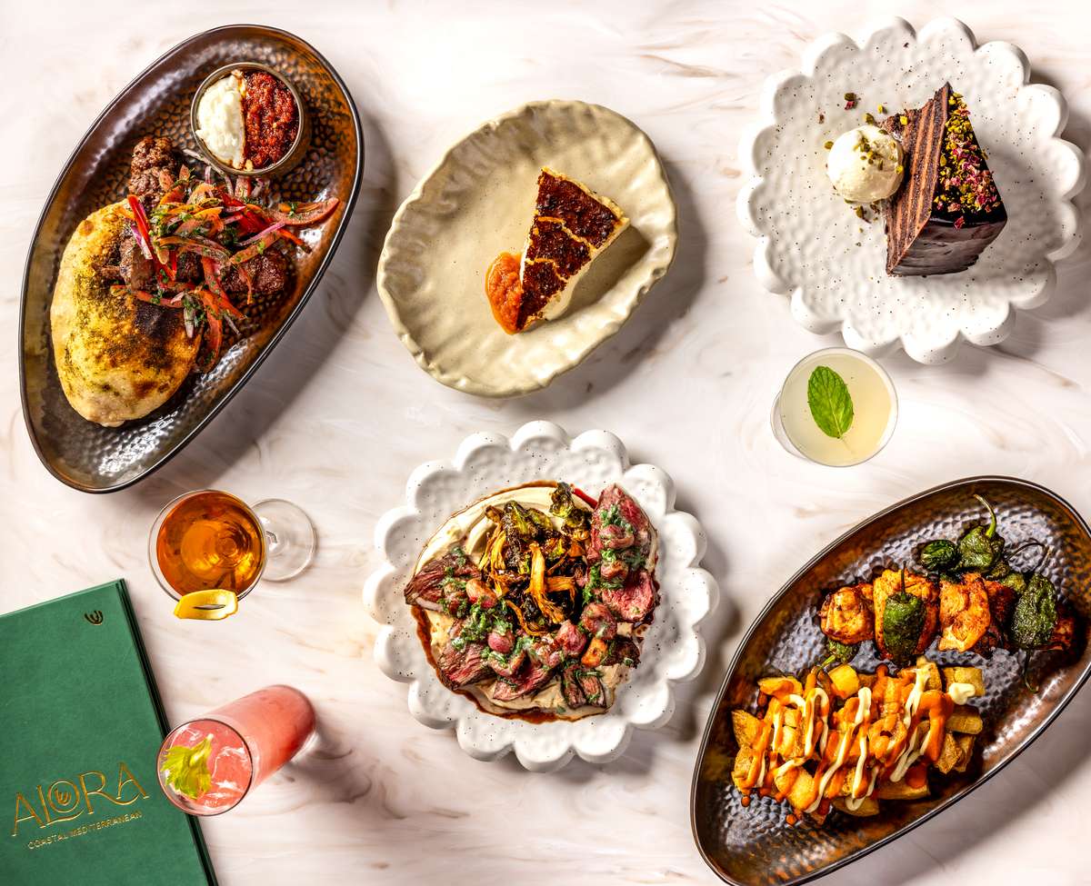 indian food platter