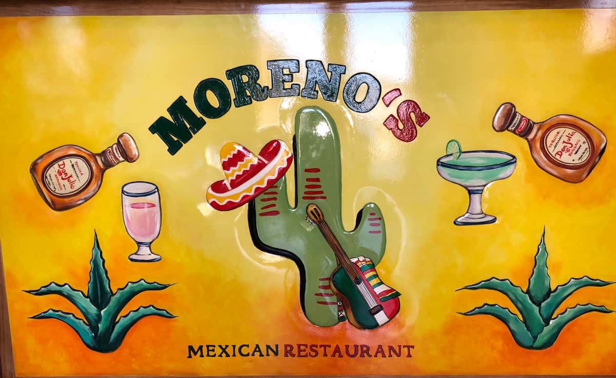 Moreno's sign