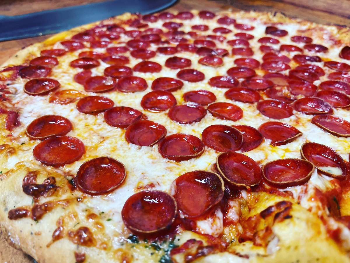 Pepperoni pizza