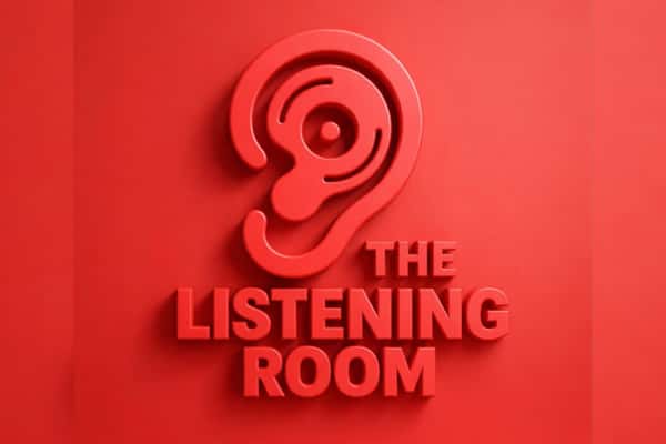 graphic of DJ event The Listening Room at Smith's Olde Bar every Tuesday night in Atlanta