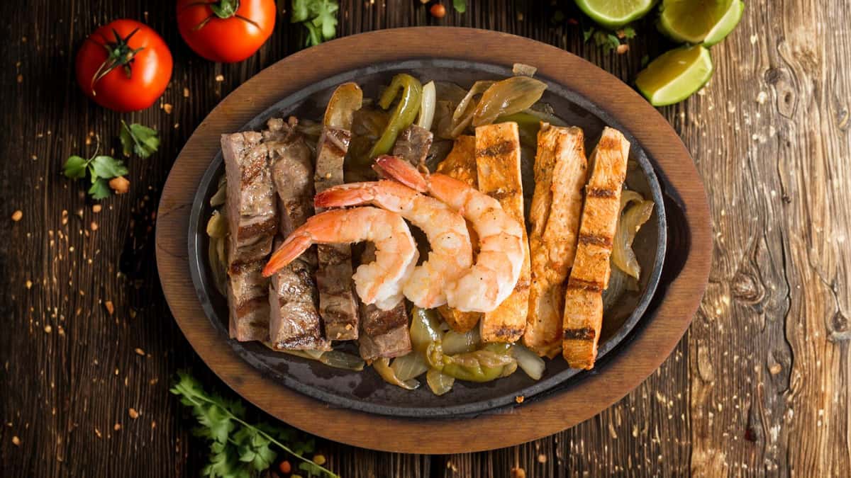 Trio Fajitas