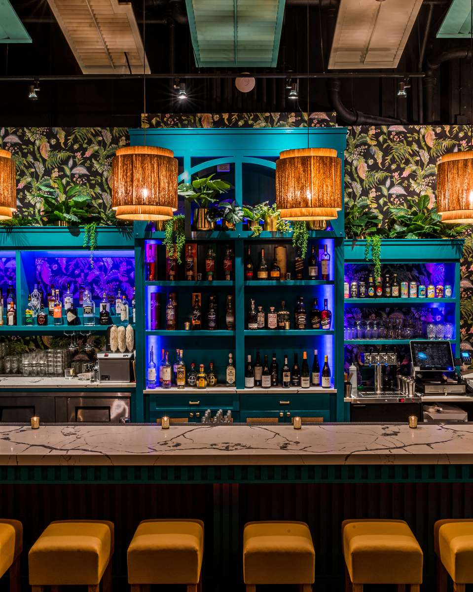 Interior bar at Bar Goa