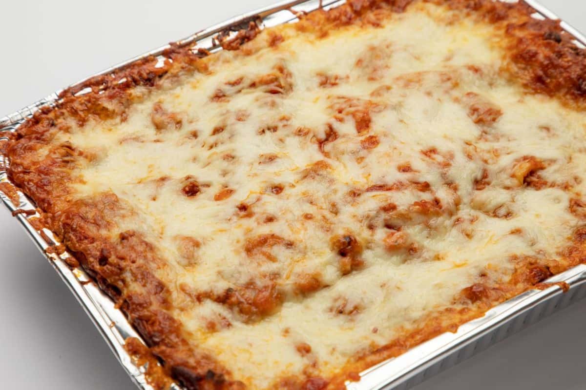Pan of Lasagna