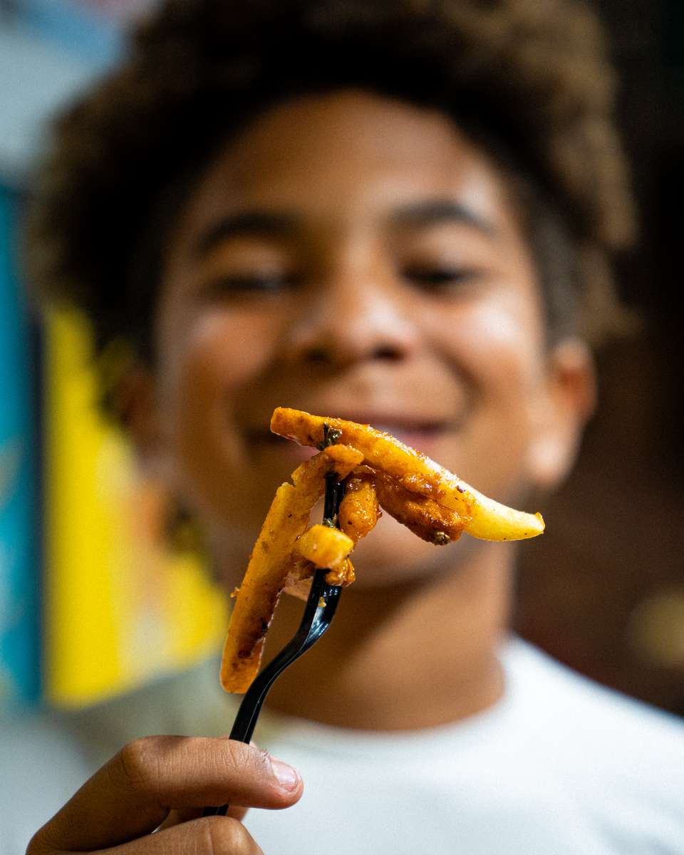 tadium food trucks, arena concessions, venue food partnerships, food truck stadium catering, major stadium concessions, FryDay Eats stadium, Dodger Stadium food truck, sports venue catering