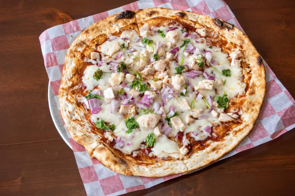 bbq chicken pizza