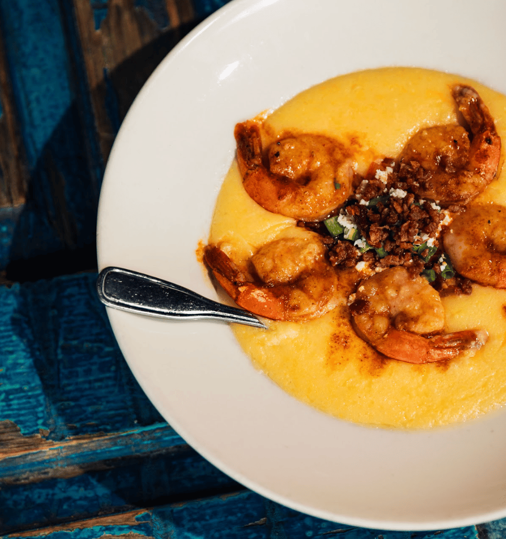 Bleu Fire Grits
