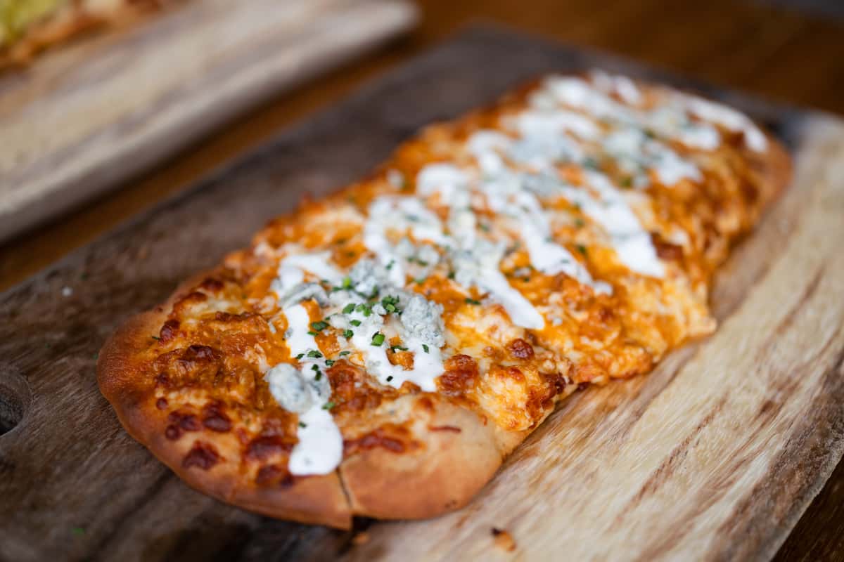 Buffalo Chicken Flatbread