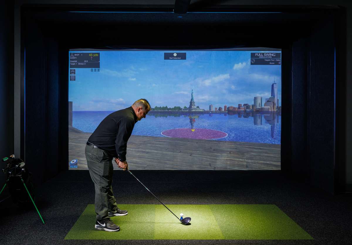 Playing Golf