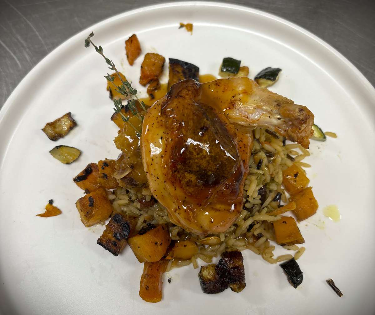 Apple Almond Chicken