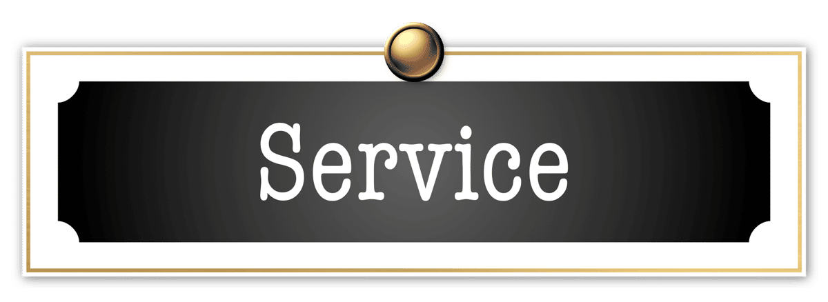 service banner
