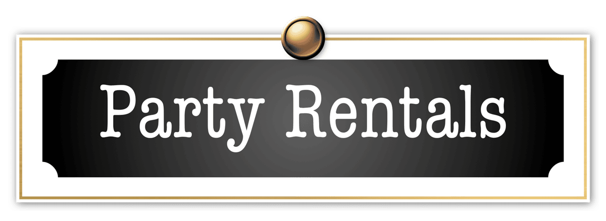 party rentals banner