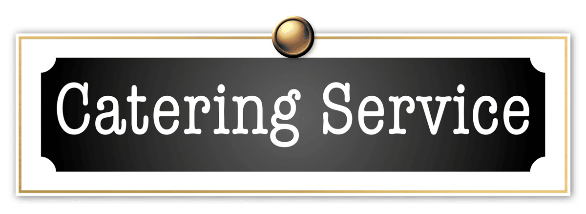 catering service banner