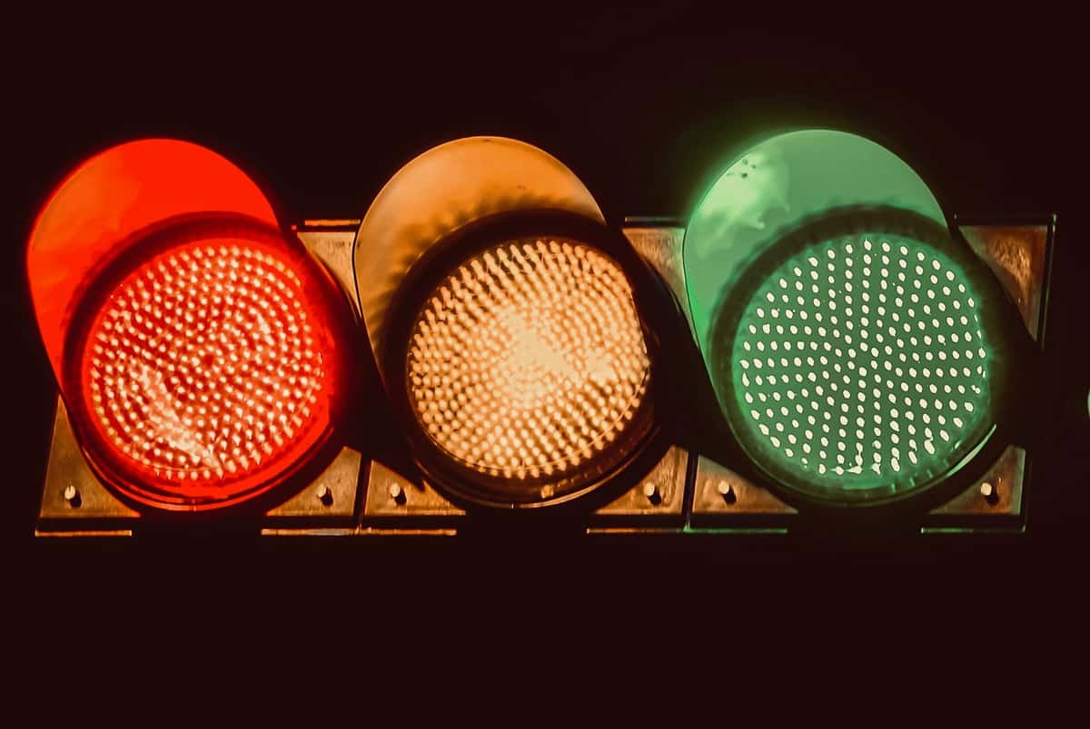 traffic light party at DRINK