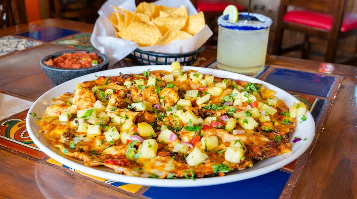 Chicken Pineapple Flatbread
