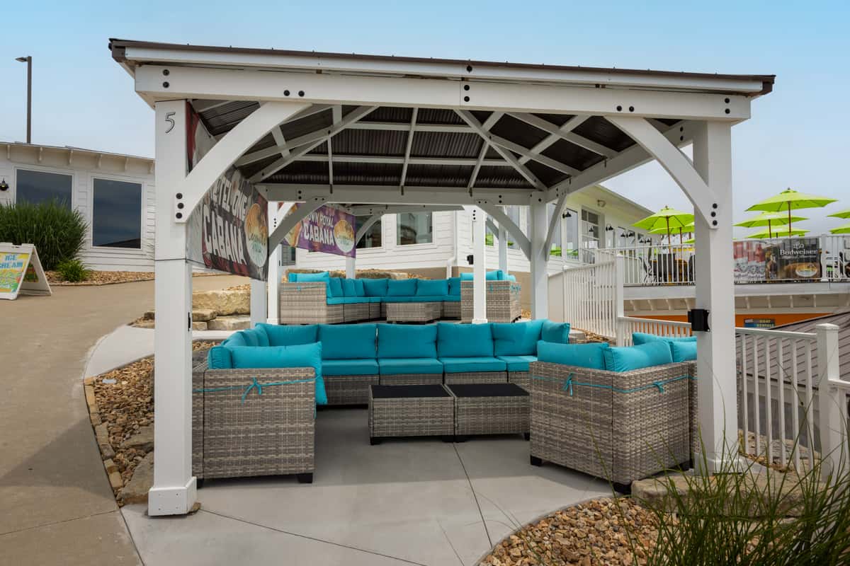 Upper Pool View Cabana Rentals
