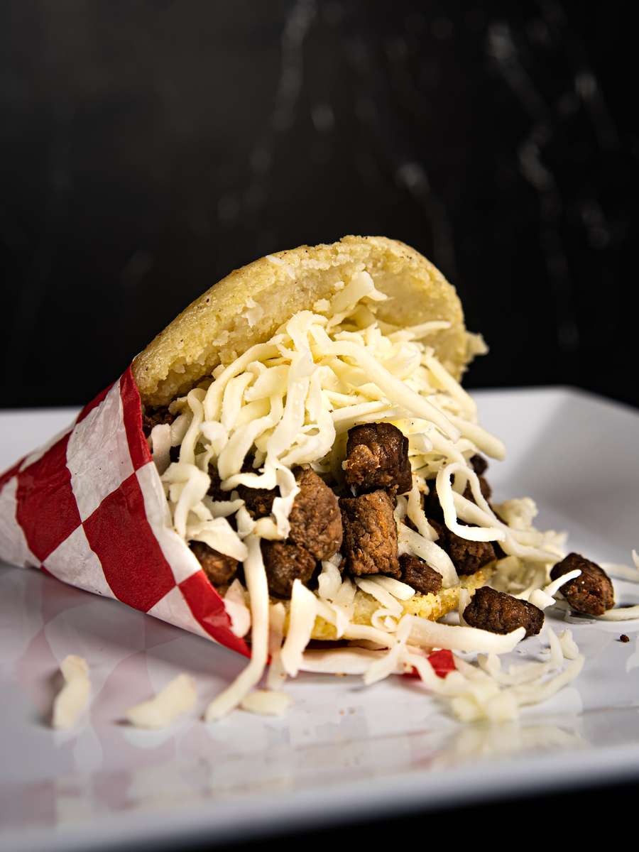 Carne Asada Arepa - Menu - Zaperoco Food - Restaurant in Lehi, UT