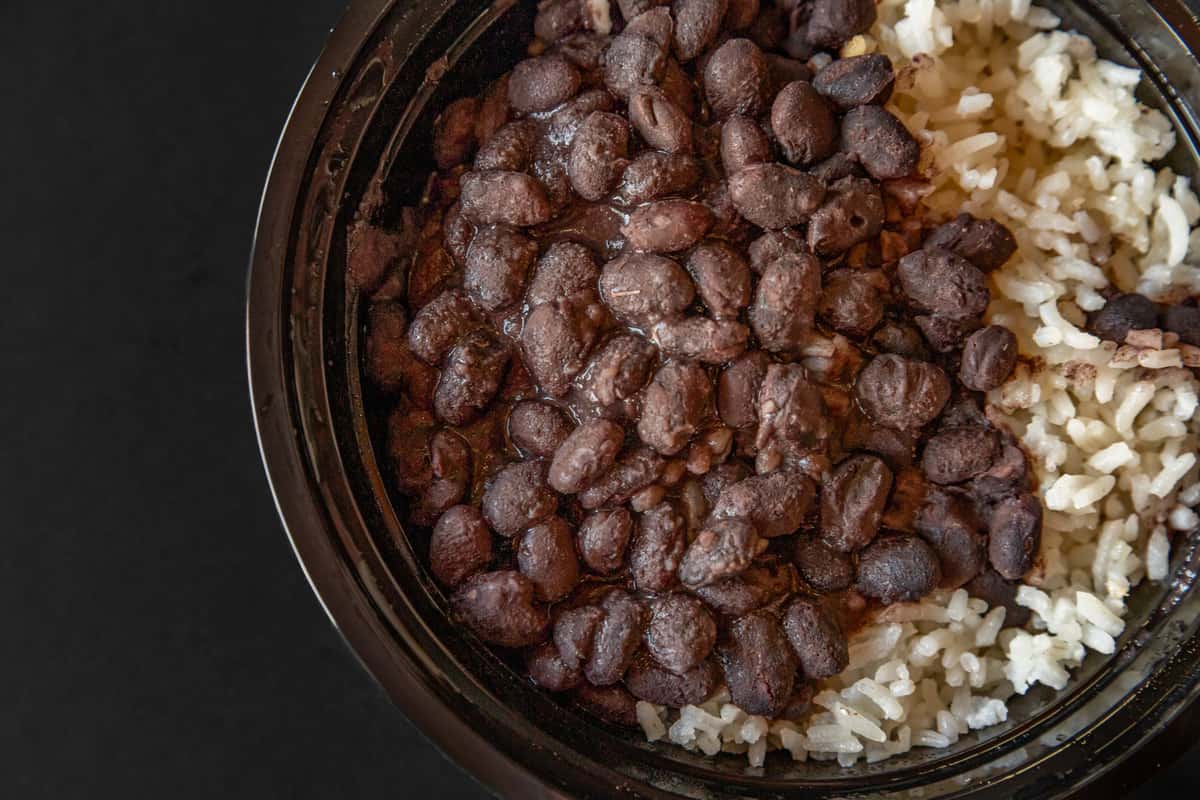 rice and beans