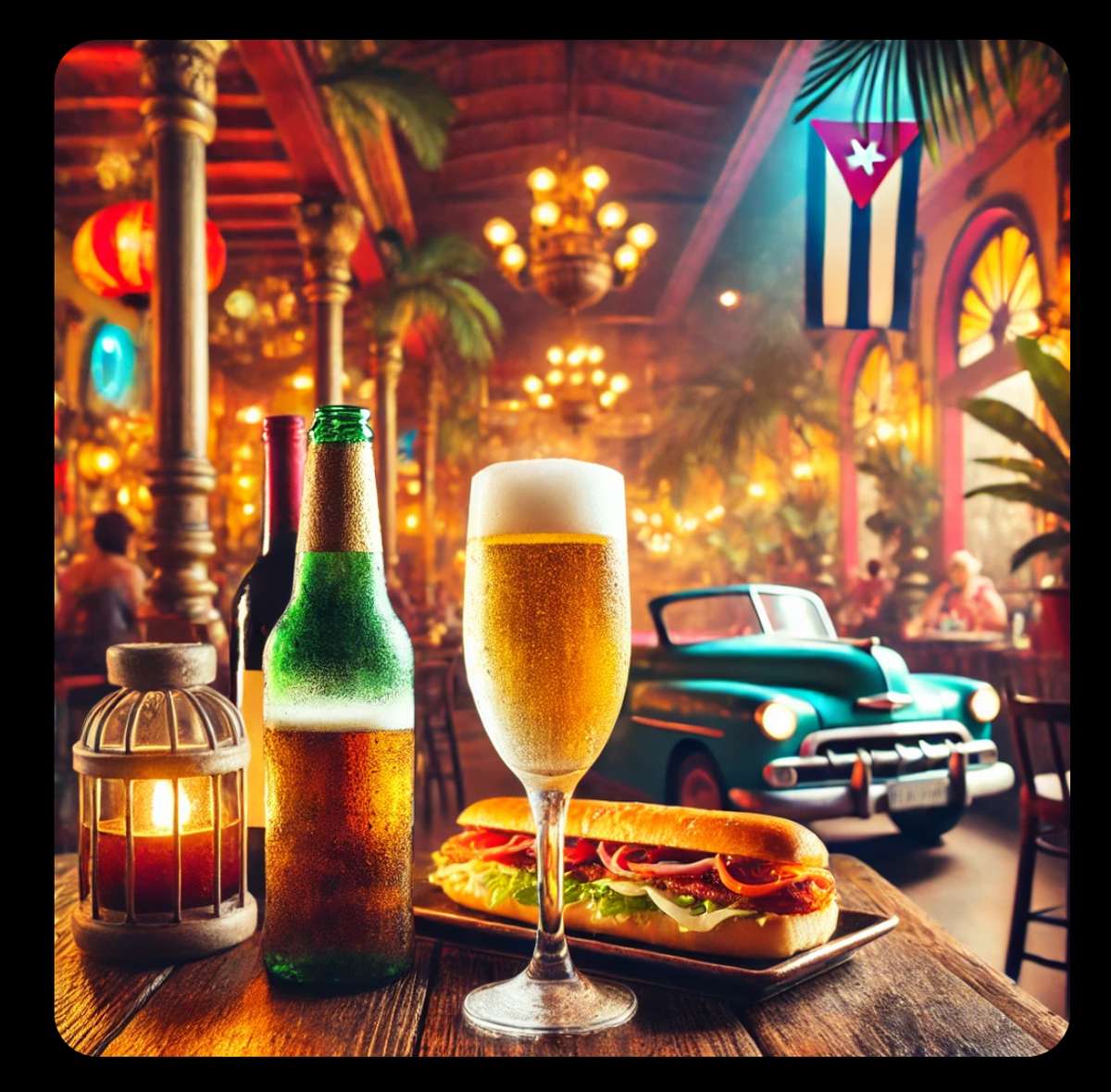 Cuban food, drinks, hospitality
