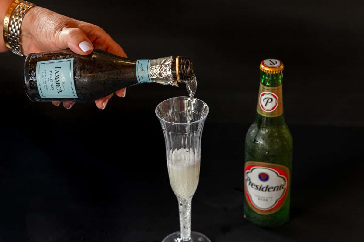 We now serve beer and wine