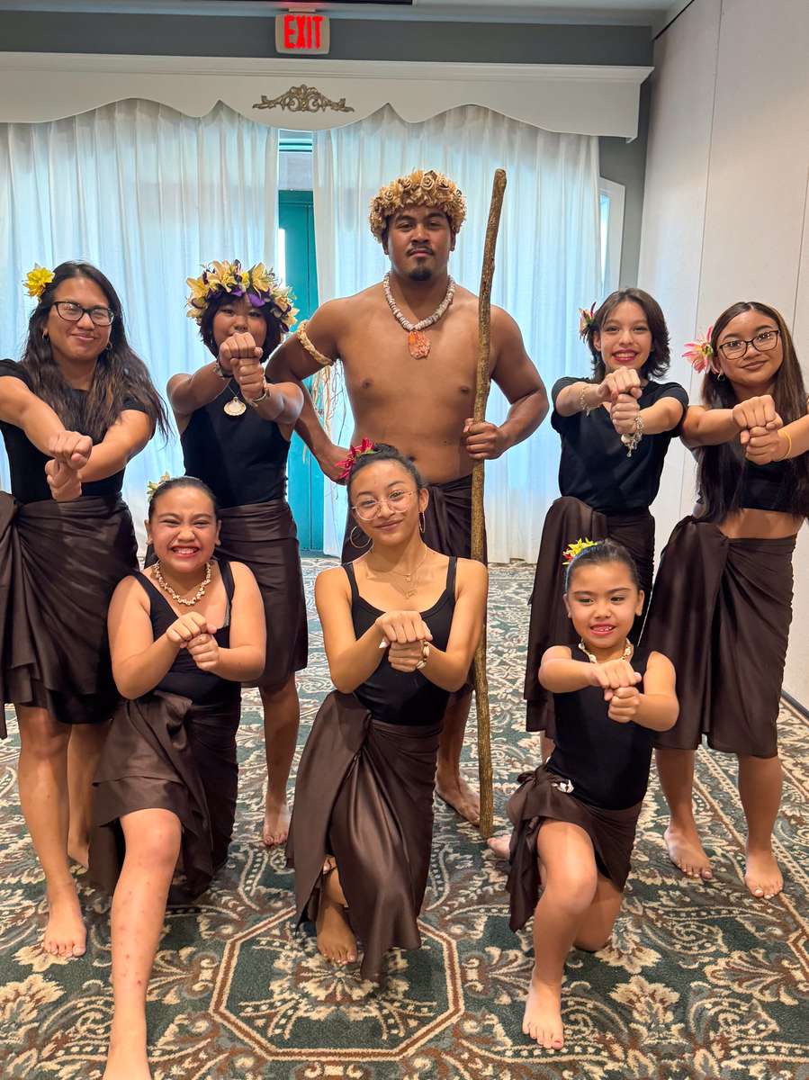 Group of Chamorro dancers