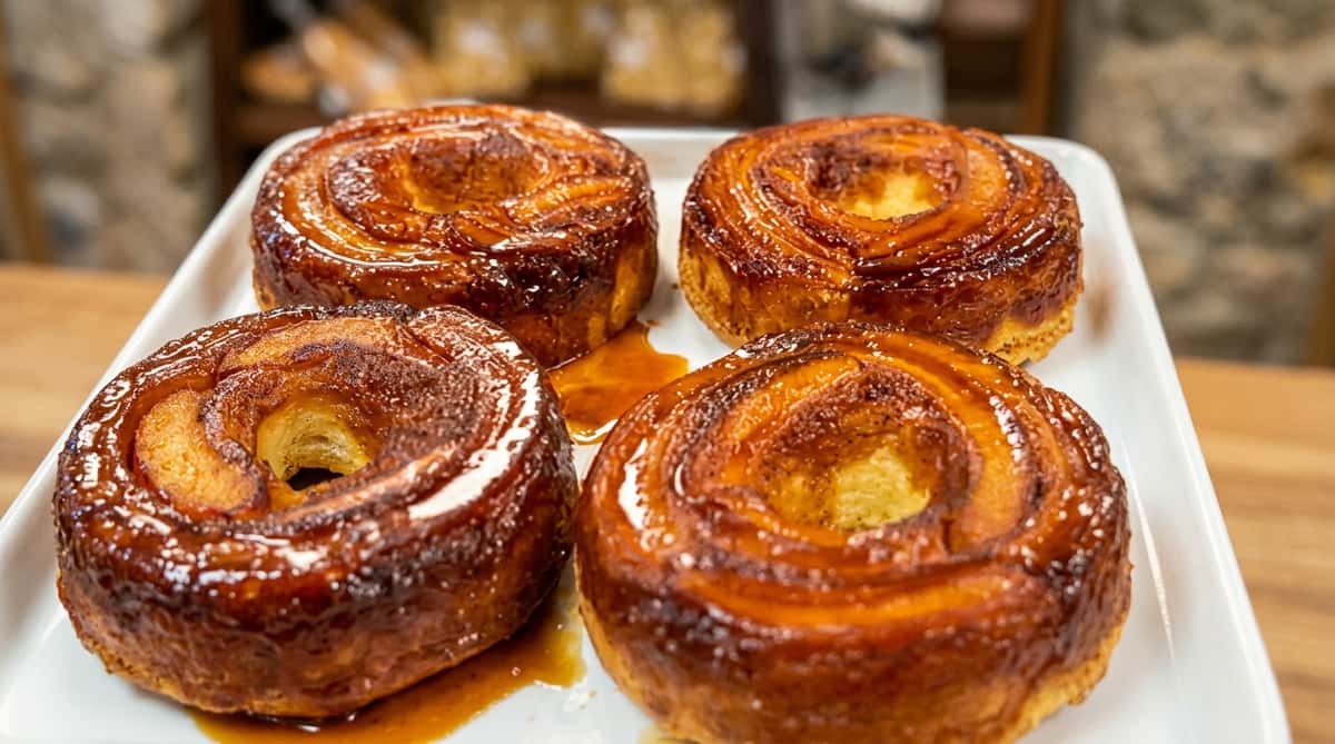 Traditional Brazilian flan topped with rich caramel sauce, featuring a smooth and creamy custard texture.