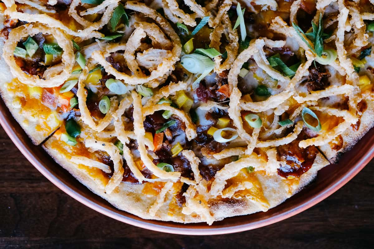bbq chicken pizza