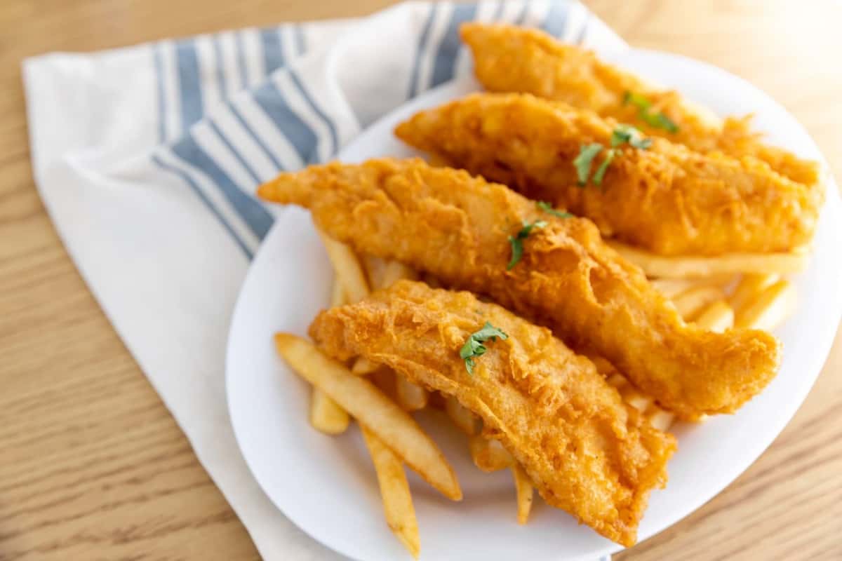 Famous White Cod & Chips