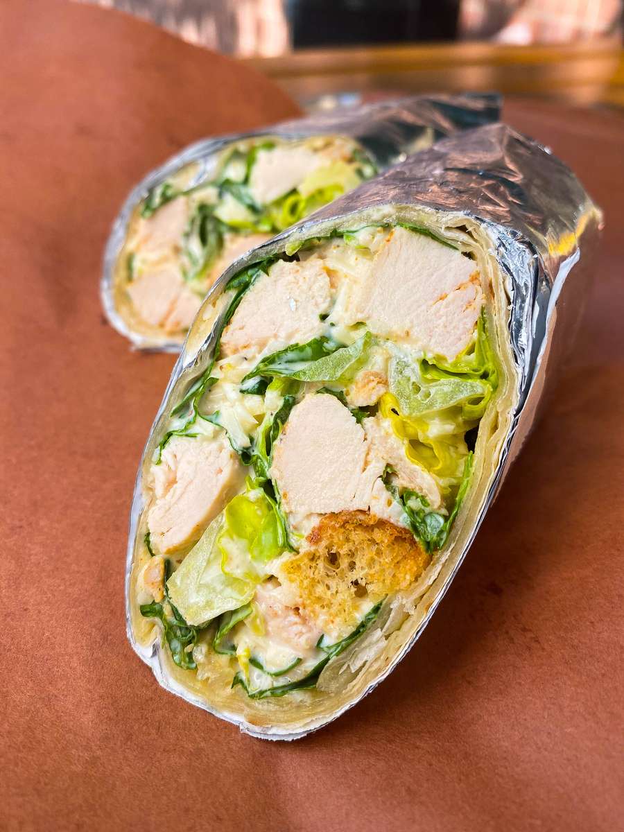 Chicken Caesar Wrap –