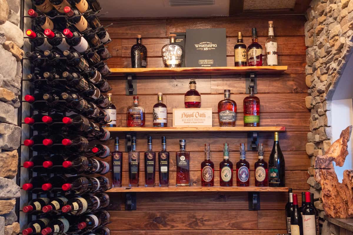 bourbon wall
