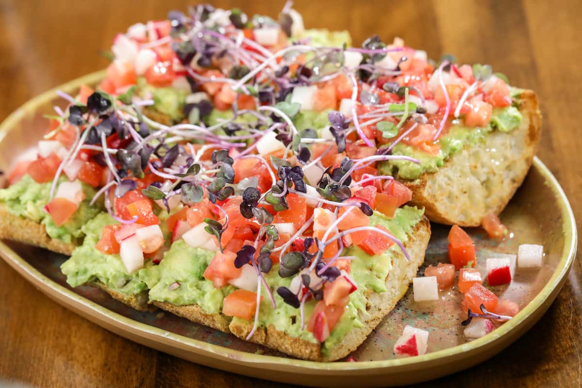 Avocado Bruscheta
