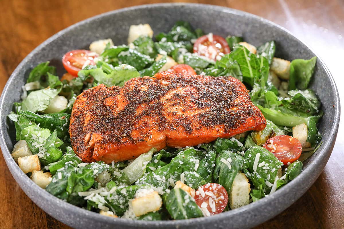 Salmon Caesar