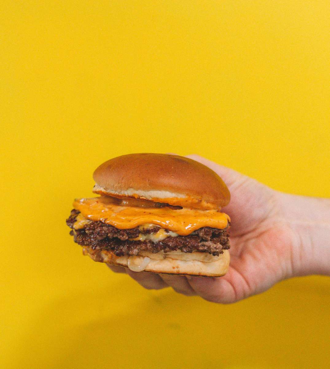 burger with cheddar